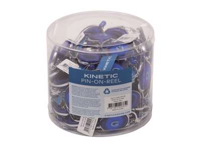 KINETIC PIN-ON-REEL DISPLAY