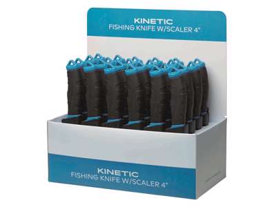 KINETIC FISHING KNIFE W/SCALER DISPLAY