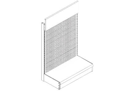 METAL DISPLAY ONE SIDED