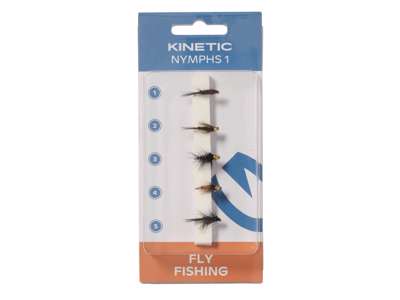 KINETIC NYMPF FLIES 1 5PCS