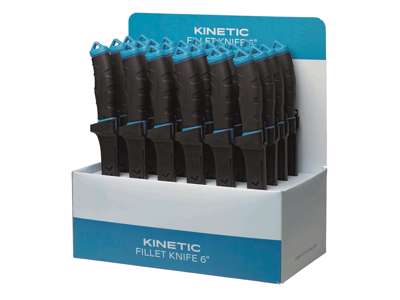 KINETIC FILLET KNIFE DISPLAY